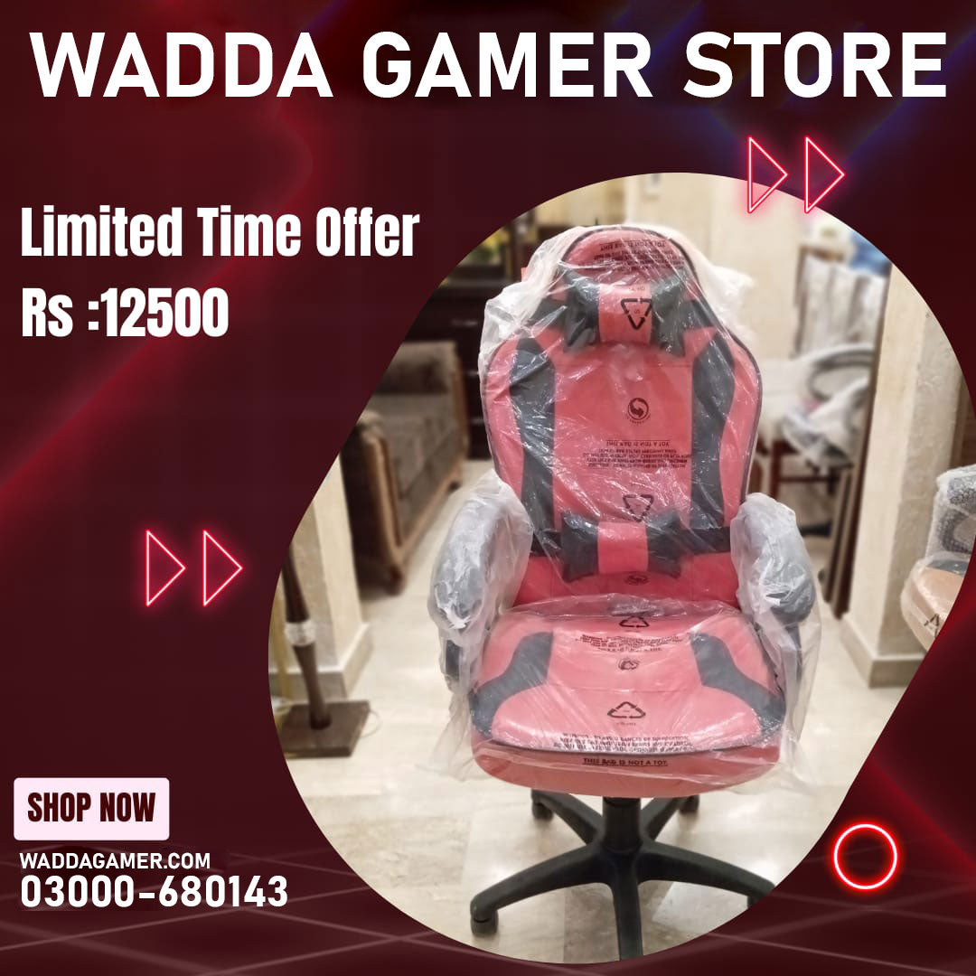 AXOTIC Leather Gaming Chair - Premium Comfort, Imported Quality - Best Gaming Chair in Pakistan