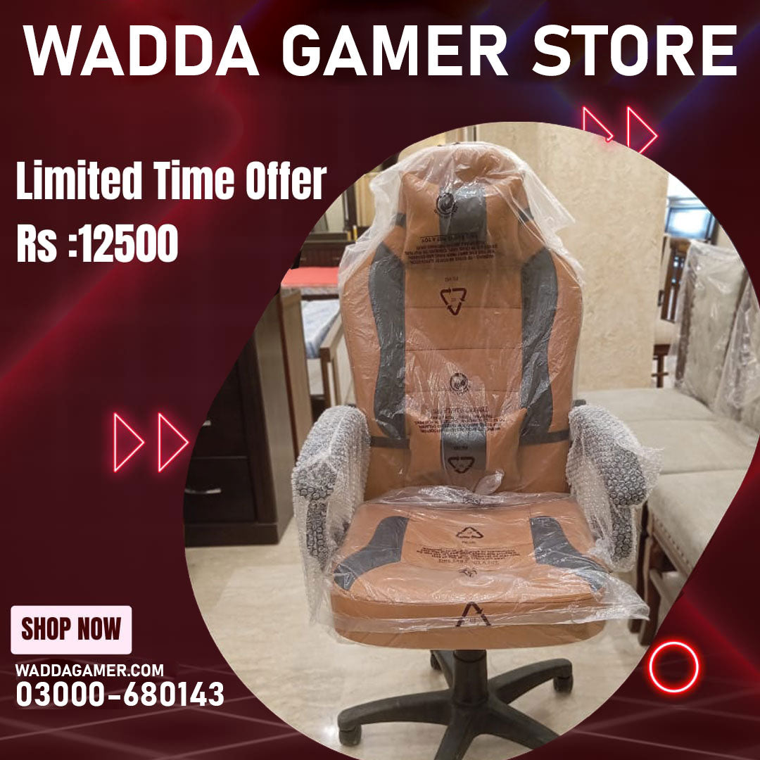 AXOTIC Leather Gaming Chair - Premium Comfort, Imported Quality - Best Gaming Chair in Pakistan